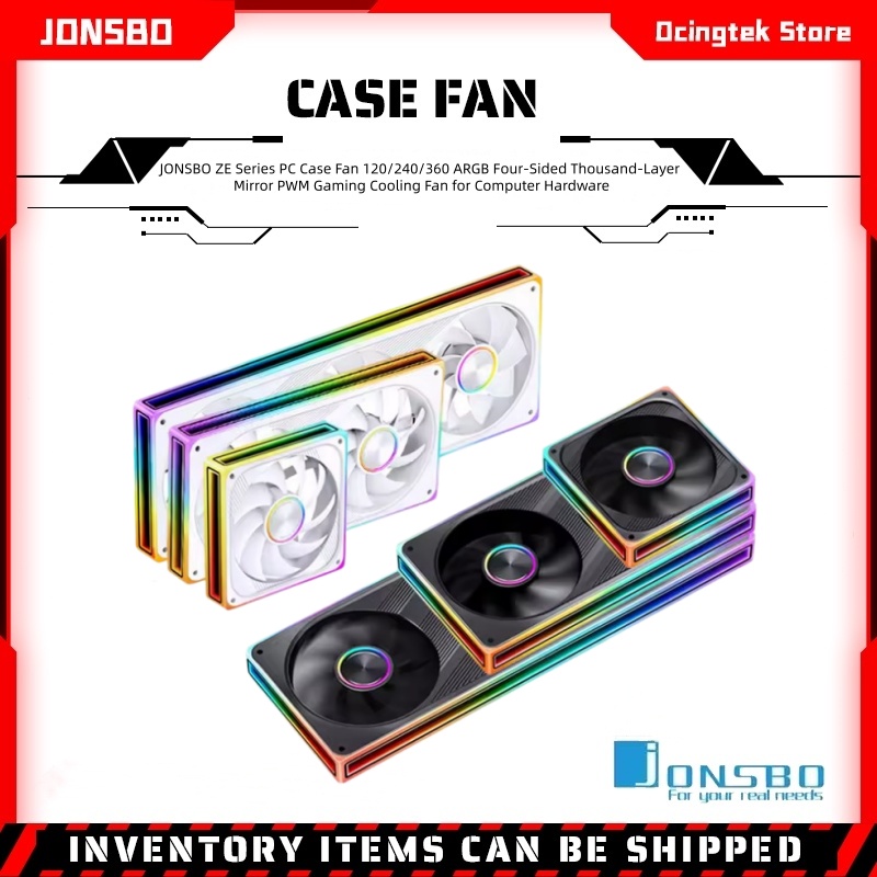 Pc Gaming Jonsbo - JONSBO ZE Serisi PC Kasa Fanı