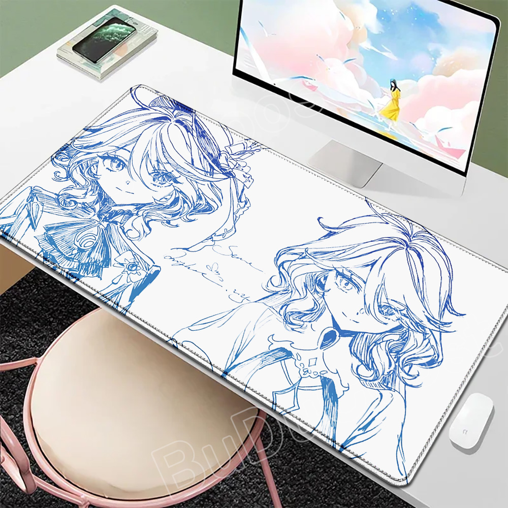 Pc Gaming Drawing - Çizim Tarzı Genshin Impact Furina Focalors