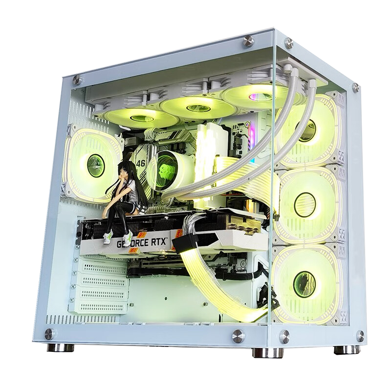 Pc Gaming Itx - Fabrika / Beyaz Bilgisayar Kasası Oyun