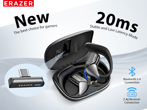 Pc Gaming Vr - ERAZER XF29 Oyun Bluetooth Kulaklığı Düşük