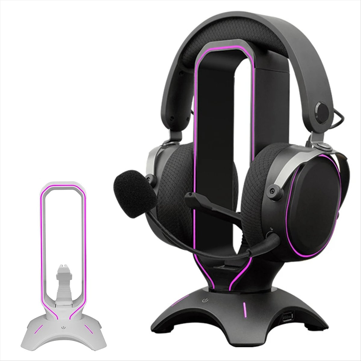 Mouse Bungee Holder - Stable- RGB Oyun Kulaklığı Standı, Mouse