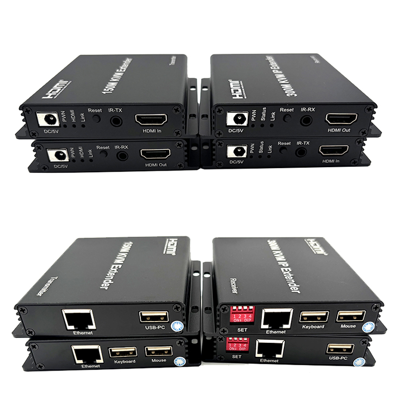 Mouse Bungee Holder - 300M HDMI KVM IP Uzatıcı Cat6