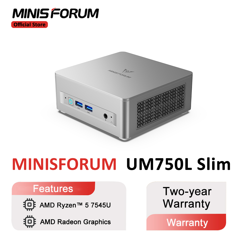 Pc Gaming Amd Ryzen 5 - MINISFORUM Mini PC UM750L İnce AMD