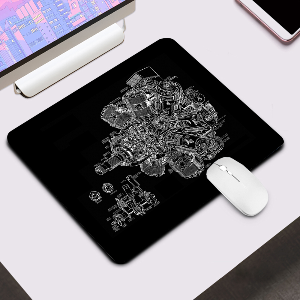 Pc Gaming Drawing - Teknik Çizim Küçük Oyun Mouse Pad