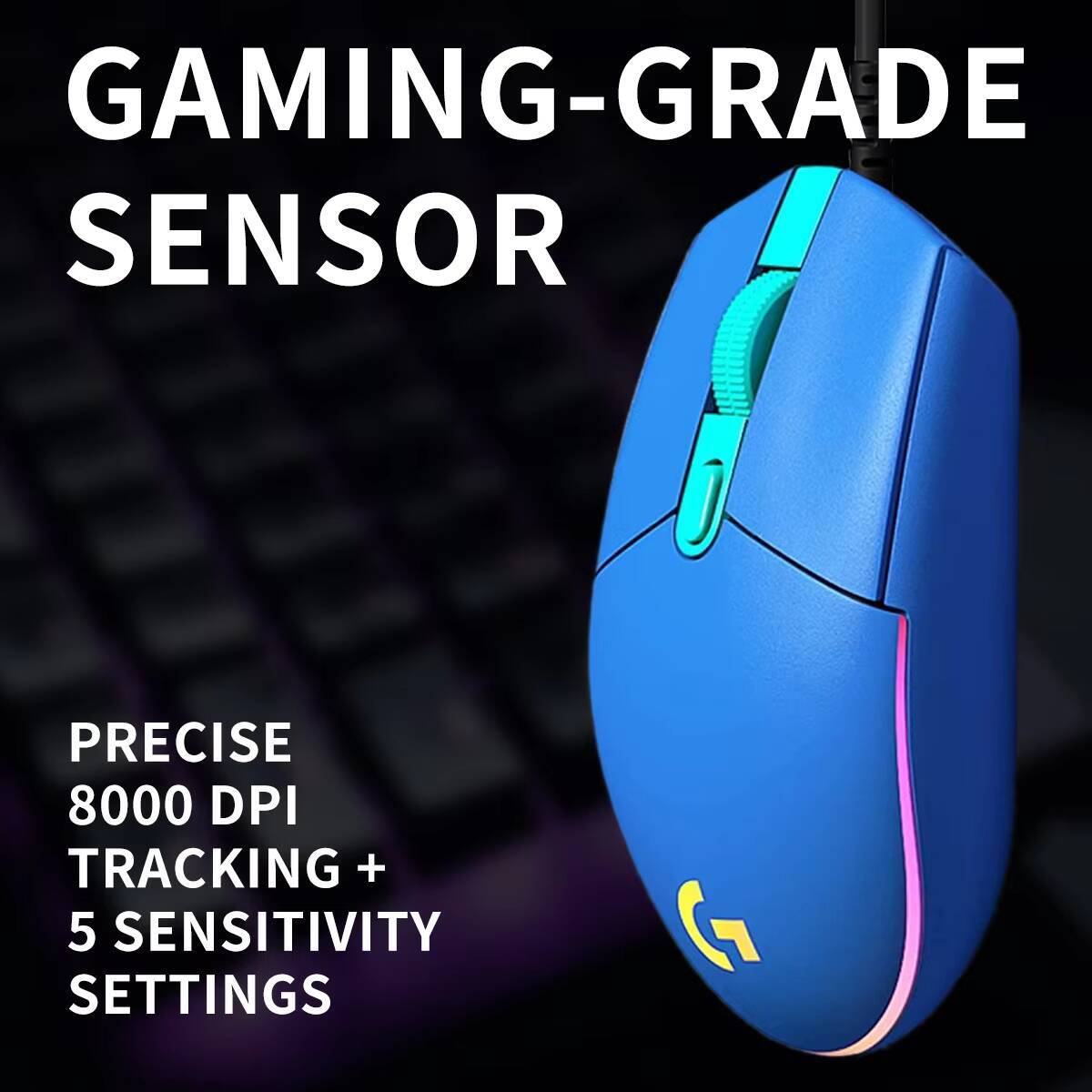 Logitech G203 LIGHTSYNC Oyun M - Pc Gaming Gta 6 incelemesi ve fiyatı