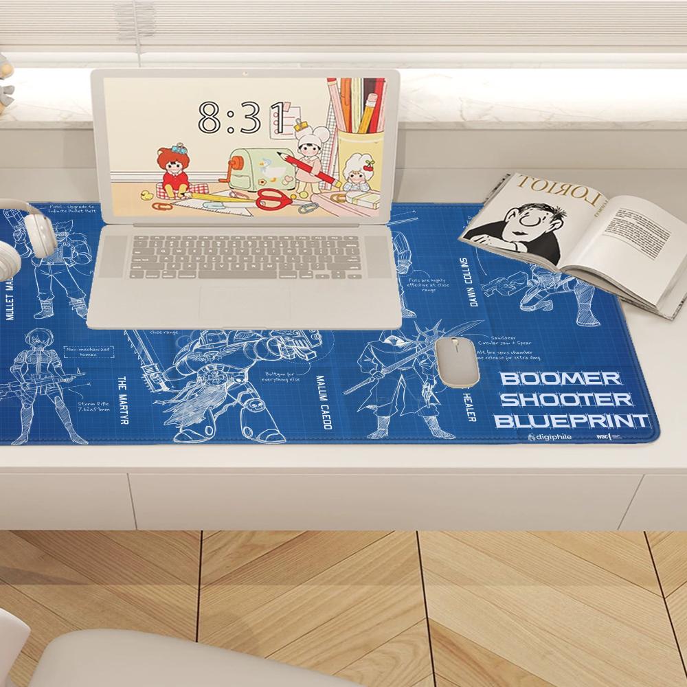 Siyah Büyük Mouse Pad Mühendis - Pc Gaming Drawing incelemesi ve fiyatı