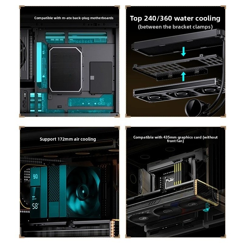 MATX 360 Su Soğutma Uyumlu Cam - Pc Gaming Jonsbo incelemesi ve fiyatı