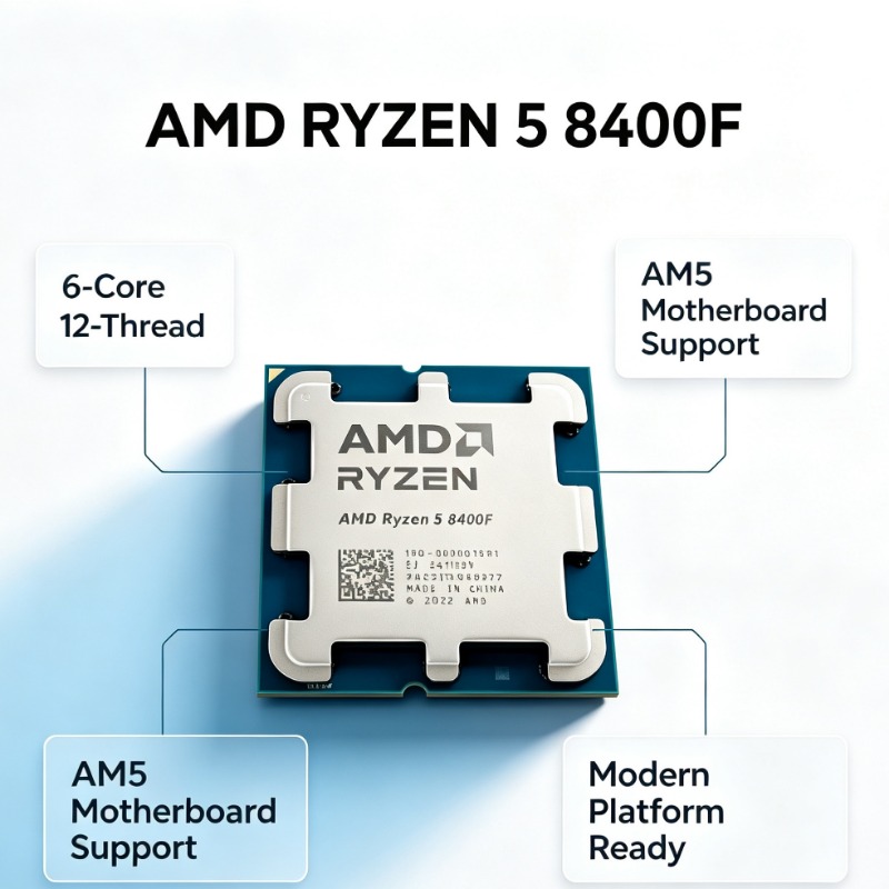 Ryzen 5 8400F AM5 Soket Oyun İ - Amd Cpu Ryzen 5 incelemesi ve fiyatı