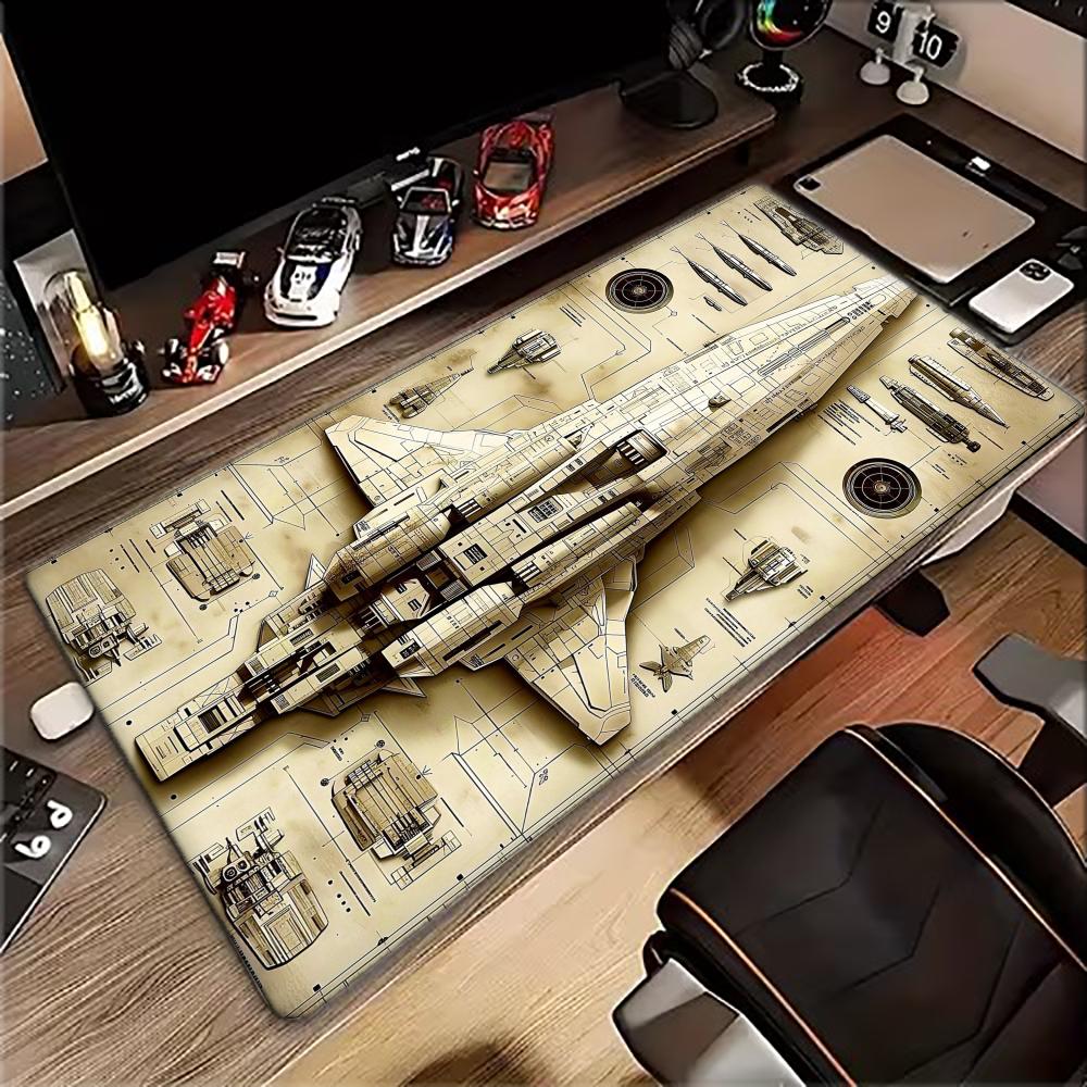 Büyük XXL Oyun Mouse Pad'i Mas - Pc Gaming Drawing incelemesi ve fiyatı