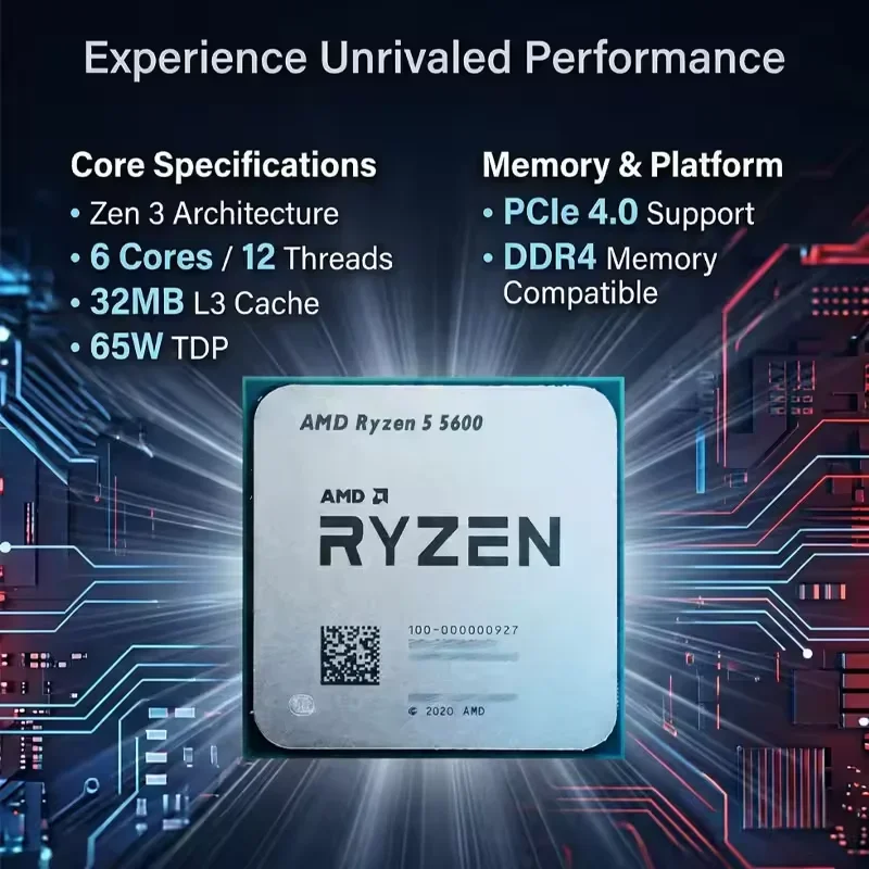 AMD Ryzen 5 5600 İşlemci AMD R - Pc Gaming Amd Ryzen 5 incelemesi ve fiyatı