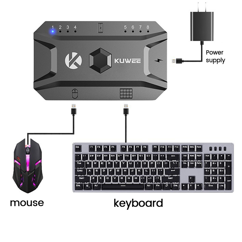 Bluetooth Hub USB 5.0 dönüştür - Mouse Bungee Holder incelemesi ve fiyatı