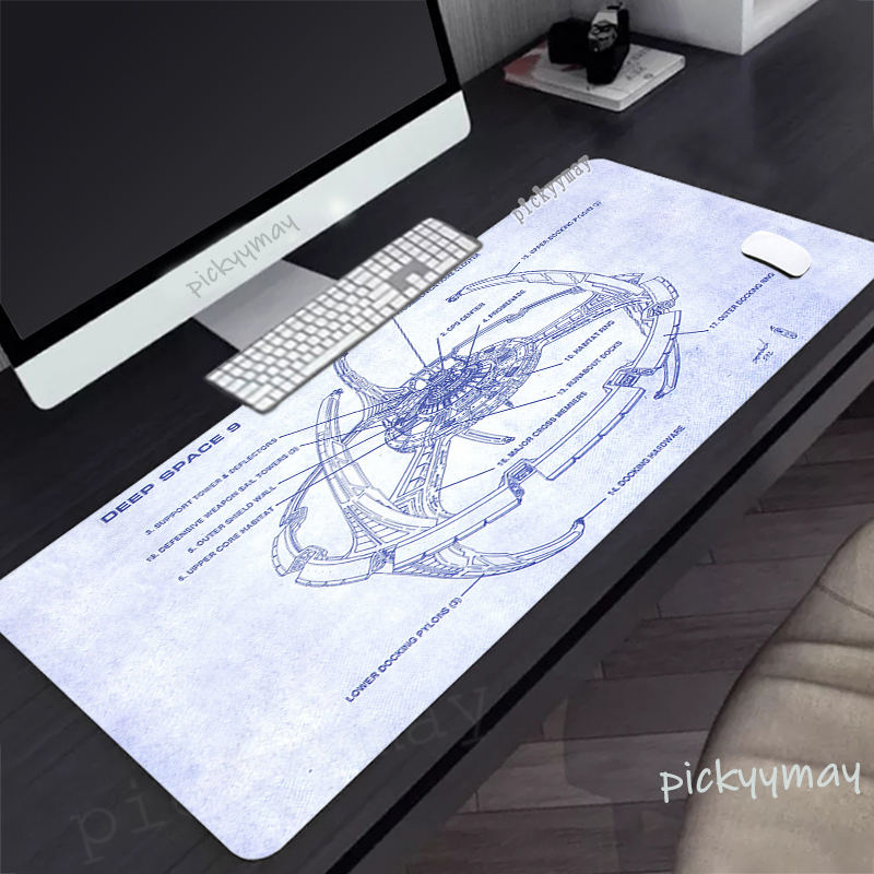 Büyük Oyun Mousepads Uzay Arac - Pc Gaming Drawing incelemesi ve fiyatı