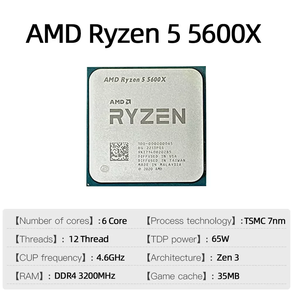 AMD Ryzen 5 5600X 7NM İşlemci  - Amd Cpu Ryzen 5 incelemesi ve fiyatı