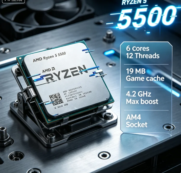 AMD Ryzen 5 5500 Studio Çoklu  - Amd Cpu Ryzen 5 incelemesi ve fiyatı
